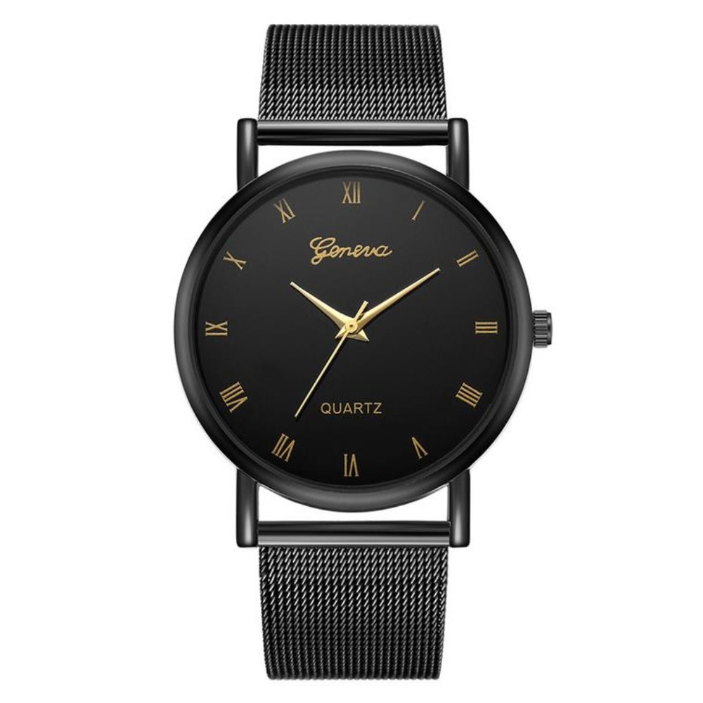 ⌚️NEW⌚️ Unisex Luxury Stainless Steel Quartz Watch - Picture 2 of 5